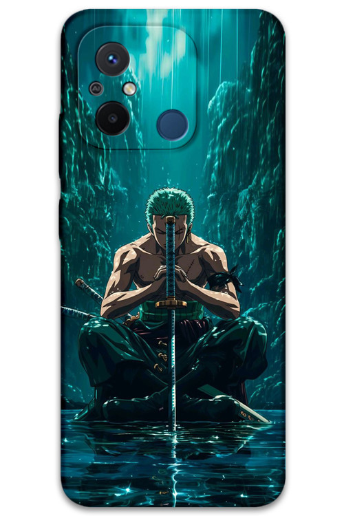 Xiaomi Redmi 12C Uyumlu Anime Desenli Telefon Kılıfı + Ekran Koruyucu - 5757