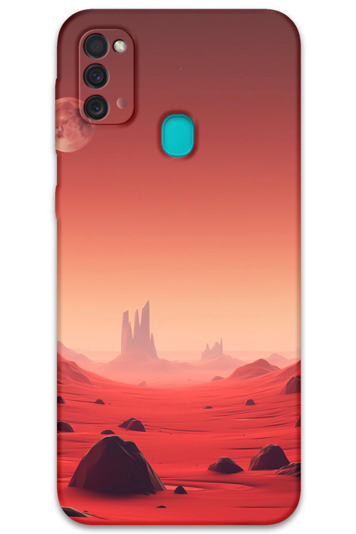 Galaxy M30S Uyumlu Anime Desenli Telefon Kılıfı + Ekran Koruyucu - 5754