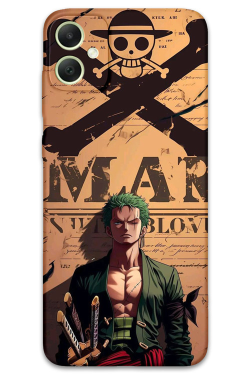Galaxy A04E Uyumlu Anime Desenli Telefon Kılıfı + Ekran Koruyucu - 5755