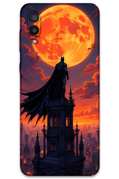 Galaxy A02 Uyumlu Batman Desenli Telefon Kılıfı + Ekran Koruyucu - 5829