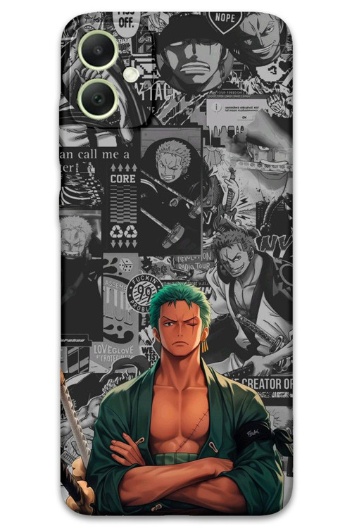 Galaxy A04E Uyumlu Anime Desenli Telefon Kılıfı + Ekran Koruyucu - 5756