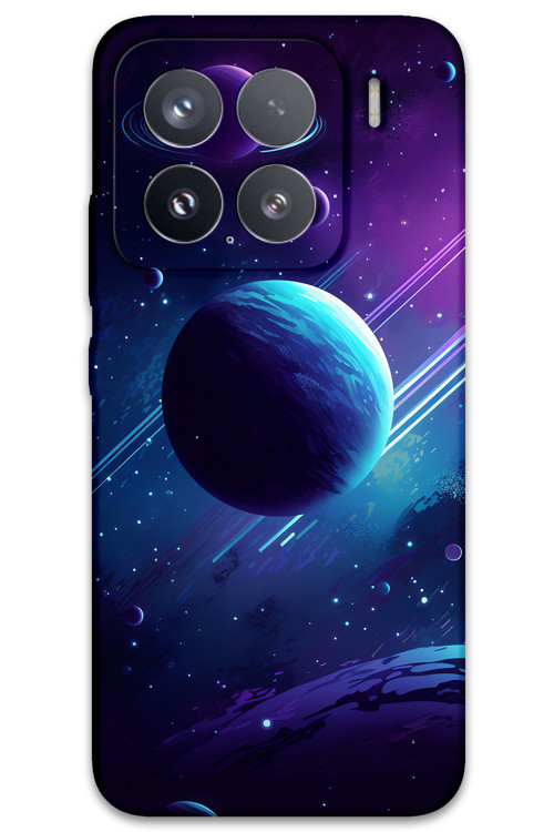 Xiaomi Mi 15 Pro Uyumlu Uzay Desenli Telefon Kılıfı + Ekran Koruyucu - 5866