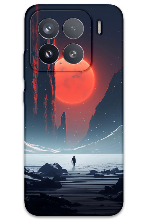 Xiaomi Mi 15 Pro Uyumlu Uzay Desenli Telefon Kılıfı + Ekran Koruyucu - 5861