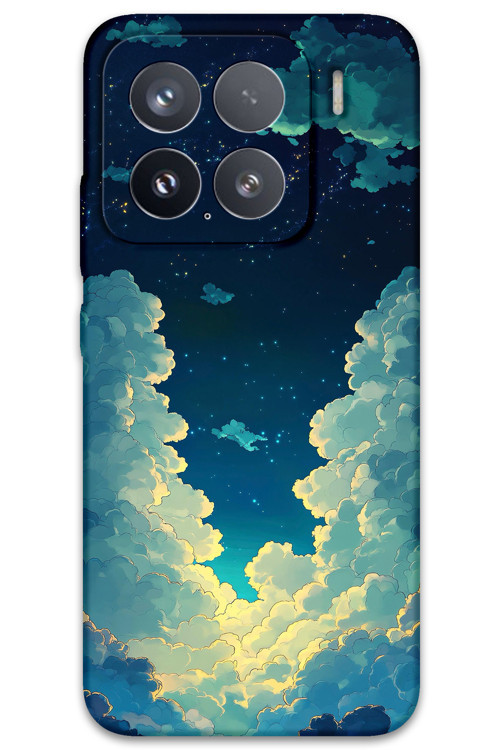 Xiaomi Mi 15 Pro Uyumlu Uzay Desenli Telefon Kılıfı + Ekran Koruyucu - 5868