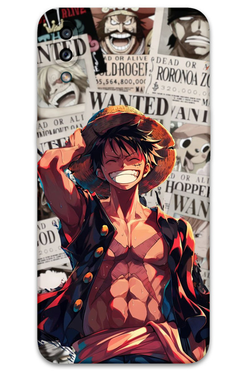 Galaxy A10S Uyumlu Anime Desenli Telefon Kılıfı + Ekran Koruyucu - 5754