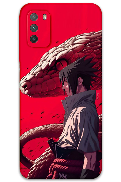 Xiaomi Redmi 9T Uyumlu Anime Desenli Telefon Kılıfı + Ekran Koruyucu - 5746