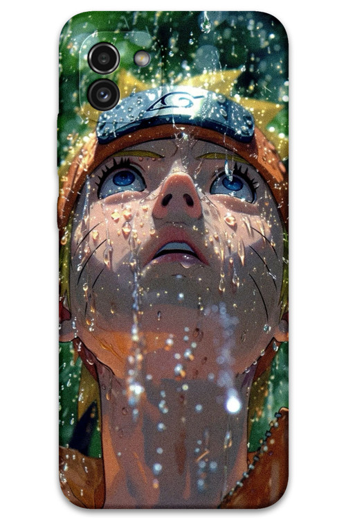 Galaxy A03 Uyumlu Anime Desenli Telefon Kılıfı + Ekran Koruyucu - 5750