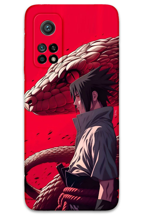 Xiaomi Mi 10T Pro Uyumlu Anime Desenli Telefon Kılıfı + Ekran Koruyucu - 5746