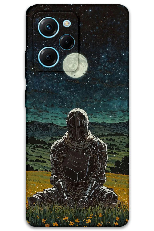 Poco X5 Pro Uyumlu Retro Desenli Telefon Kılıfı + Ekran Koruyucu - 5844