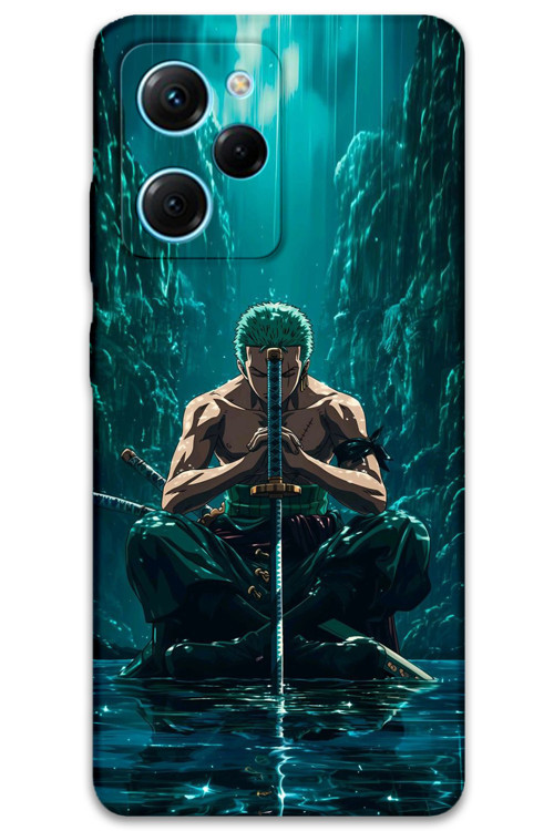 Poco X5 Pro Uyumlu Anime Desenli Telefon Kılıfı + Ekran Koruyucu - 5757