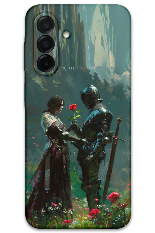 Galaxy A26 Uyumlu Retro Desenli Telefon Kılıfı + Ekran Koruyucu - 5839