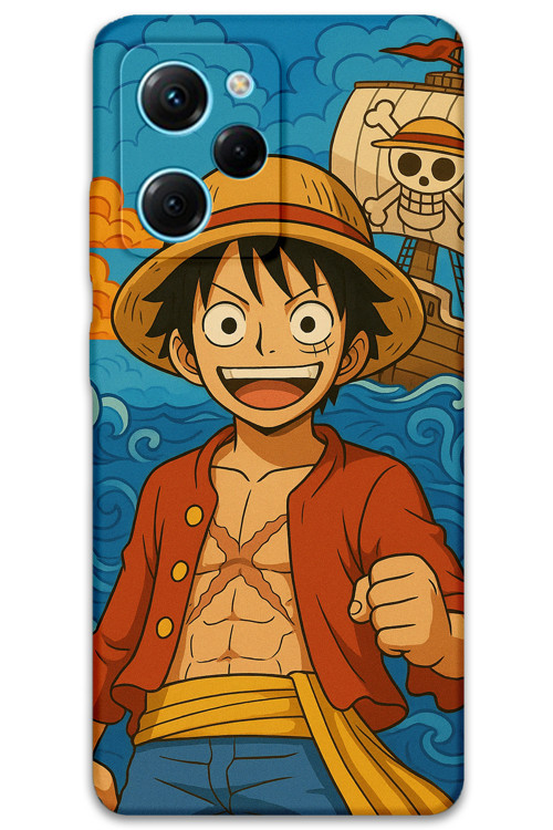 Poco X5 Pro Uyumlu Anime Desenli Telefon Kılıfı + Ekran Koruyucu - 5753