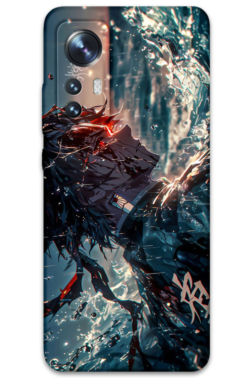 Xiaomi Mi 12 Pro Uyumlu Anime Desenli Telefon Kılıfı + Ekran Koruyucu - 5749