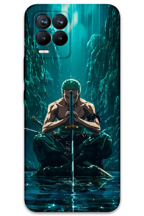 Realme 8 Pro Uyumlu Anime Desenli Telefon Kılıfı + Ekran Koruyucu - 5757