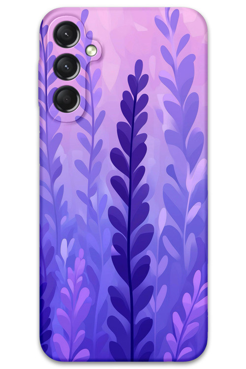 Galaxy A34 Uyumlu Çiçek Desenli Telefon Kılıfı + Ekran Koruyucu - 5798