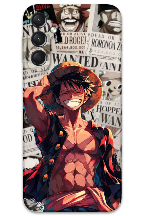 Galaxy A15 Uyumlu Anime Desenli Telefon Kılıfı + Ekran Koruyucu - 5754