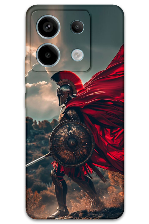 Poco M6 Pro Uyumlu Retro Desenli Telefon Kılıfı + Ekran Koruyucu - 5834