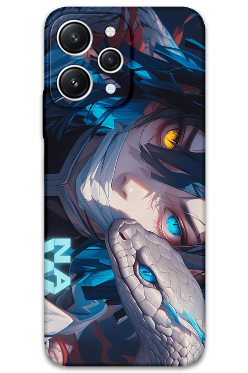Xiaomi Redmi 12 Uyumlu Anime Desenli Telefon Kılıfı + Ekran Koruyucu - 5748