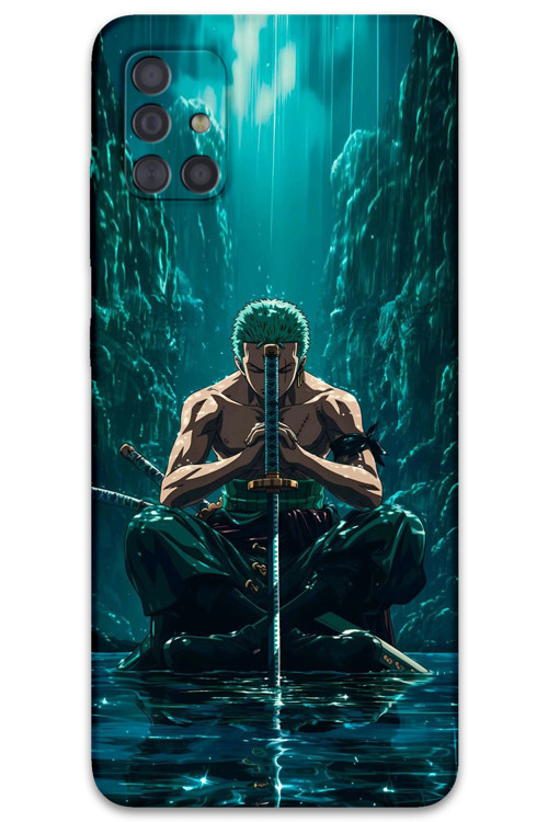 Galaxy A71 Uyumlu Anime Desenli Telefon Kılıfı + Ekran Koruyucu - 5757
