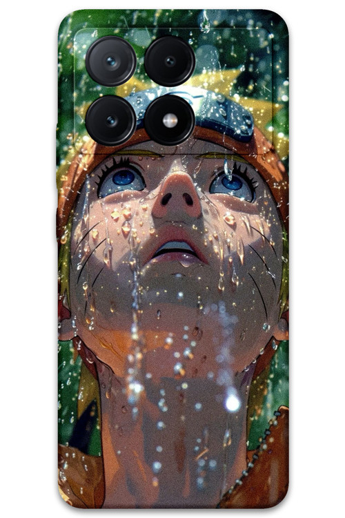 Poco X6 Pro Uyumlu Anime Desenli Telefon Kılıfı + Ekran Koruyucu - 5750