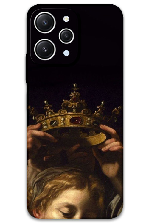 Xiaomi Redmi 12 Uyumlu Retro Desenli Telefon Kılıfı + Ekran Koruyucu - 5833