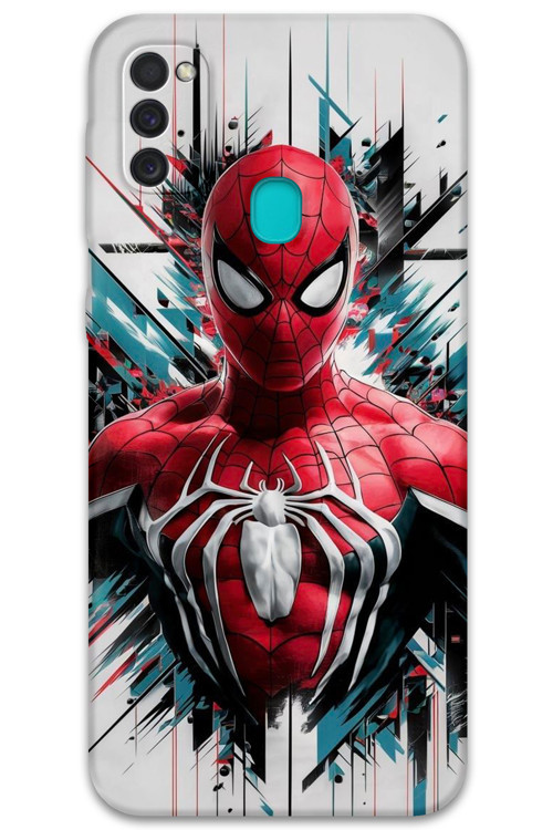 Galaxy M30S Uyumlu Kedi Desenli Telefon Kılıfı + Ekran Koruyucu - 5782
