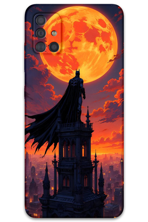 Galaxy M51 Uyumlu Batman Desenli Telefon Kılıfı + Ekran Koruyucu - 5829