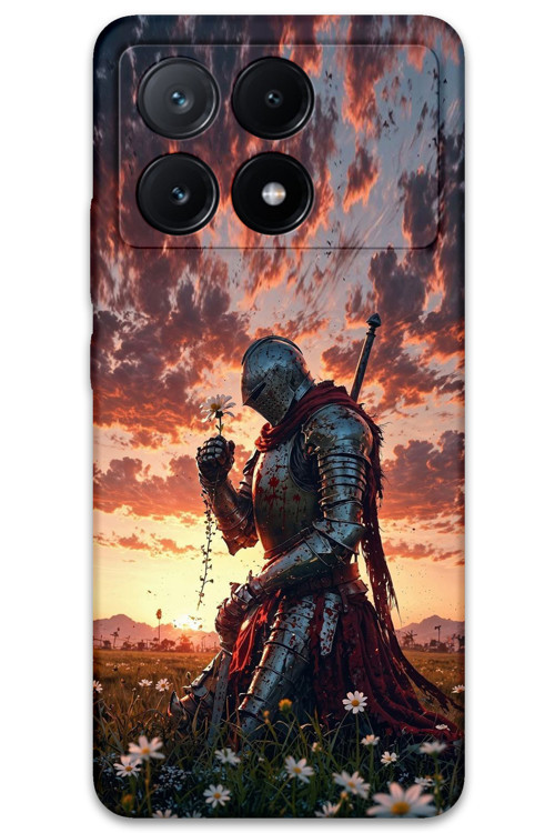 Poco X6 Pro Uyumlu Retro Desenli Telefon Kılıfı + Ekran Koruyucu - 5842