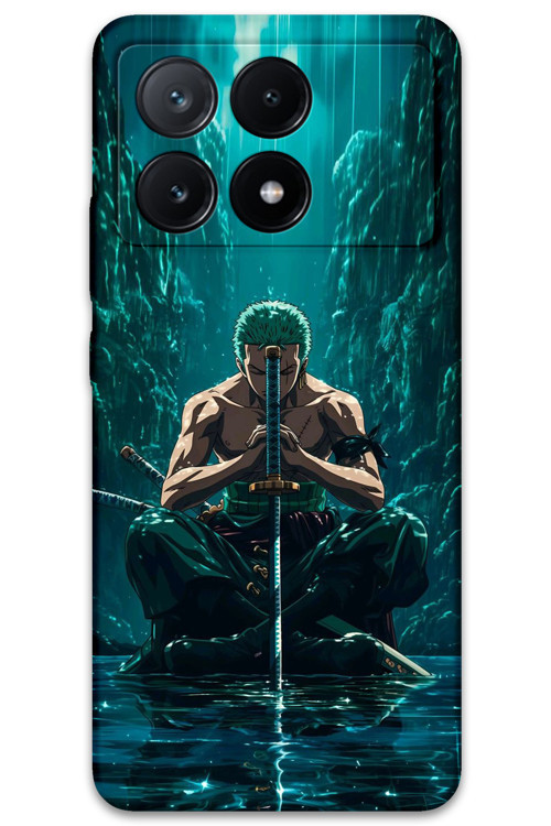Poco X6 Pro Uyumlu Anime Desenli Telefon Kılıfı + Ekran Koruyucu - 5757