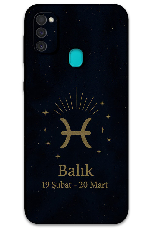 Galaxy M21 Uyumlu Retro Desenli Telefon Kılıfı + Ekran Koruyucu - 5834