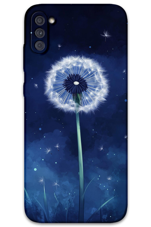Galaxy M11 Uyumlu Çiçek Desenli Telefon Kılıfı + Ekran Koruyucu - 5787