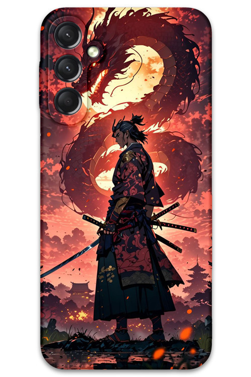 Galaxy A24 Uyumlu Anime Desenli Telefon Kılıfı + Ekran Koruyucu - 5751