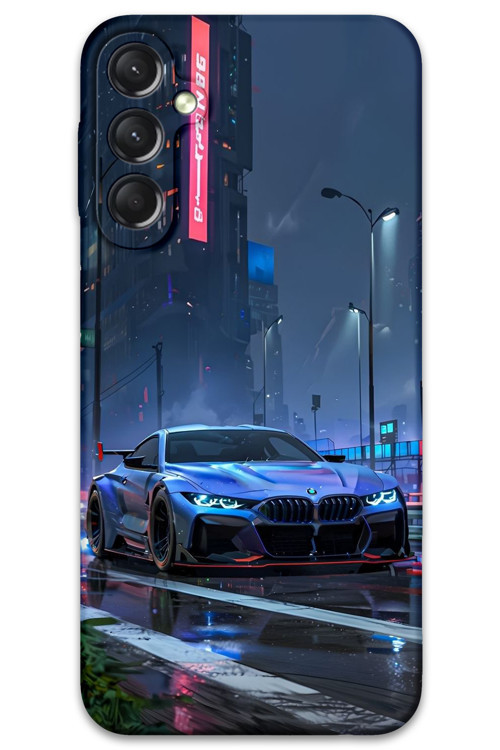 Galaxy A55 Uyumlu Araba Desenli Telefon Kılıfı + Ekran Koruyucu - 5767