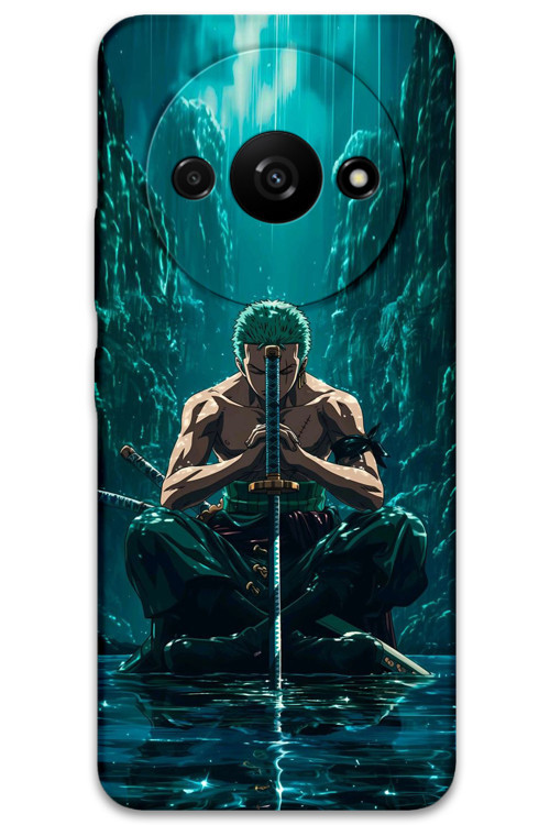 Xiaomi Redmi A3 Uyumlu Anime Desenli Telefon Kılıfı + Ekran Koruyucu - 5757