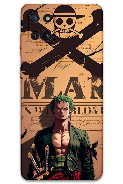 Galaxy A81 Uyumlu Anime Desenli Telefon Kılıfı + Ekran Koruyucu - 5755