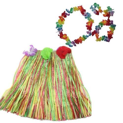 MDB Hawaii Kolye Etek Taç ve Bileklik Seti