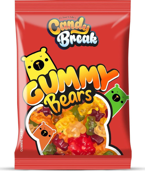 Candy Break Gummy Bears Jelibon 113 g