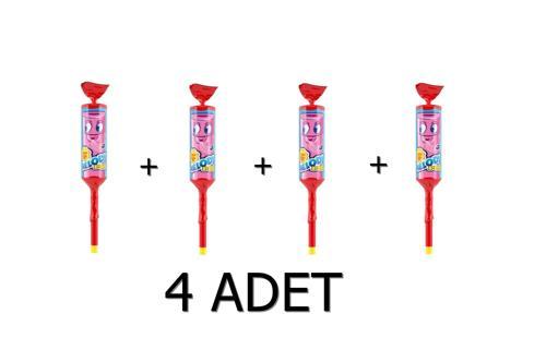 Melody Pops Düdüklü Lolipop Şeker - Çilekli 15g x 4 Adet