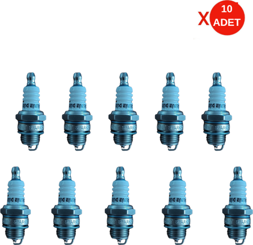 L7TC İki Zamanlı Motor Bujisi 10 Adet Set – Universal Uyumlu