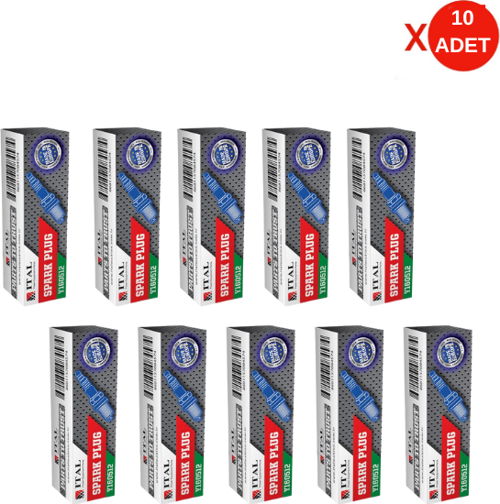 Ital Rezistanslı Kesim Motoru Bujisi 10 Adet Set – Universal Uyumlu