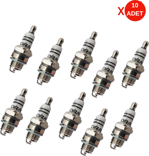 L7T İki Zamanlı Motor Bujisi 10 Adet Set – Universal Uyumlu