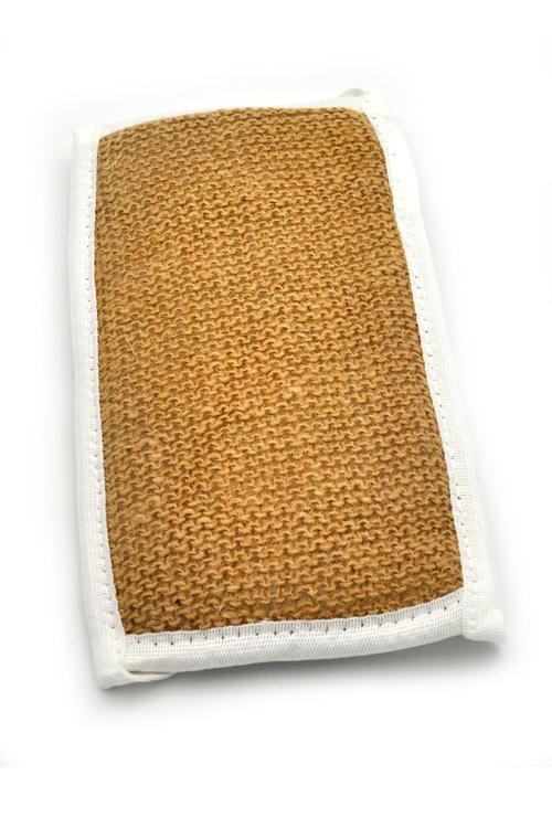 Doğal Jüt İp Banyo Sırt Lifi Hamam Sırt Kesesi 15x27 cm.