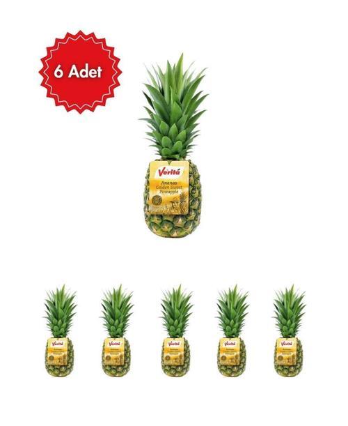 Ananas 6'lı Avantaj Paketi (Taze & Sulu Tropikal Lezzet)