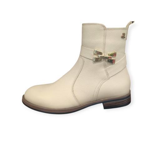 2552703K DÜZ TOPUK İNCE TABAN DERİ KADIN BOT