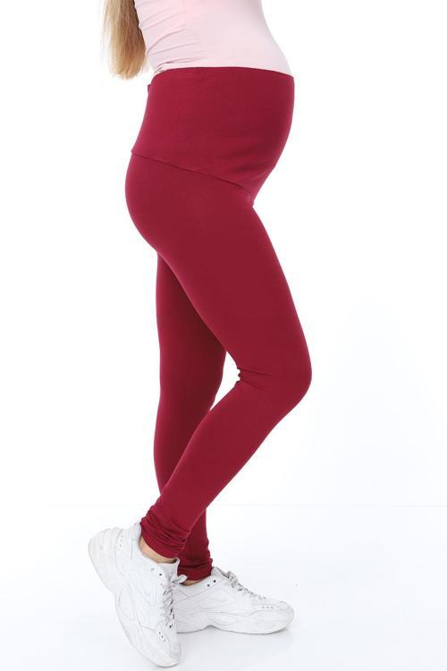 0500-Hamile Viskon Liycra Tam Boy Tayt