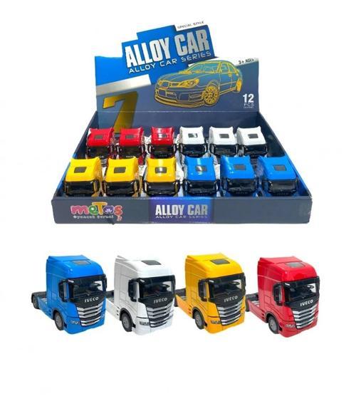 Metal IVECO Tır Kafası 1 adet Işıklı Müzikli Oyuncak – 12 cm