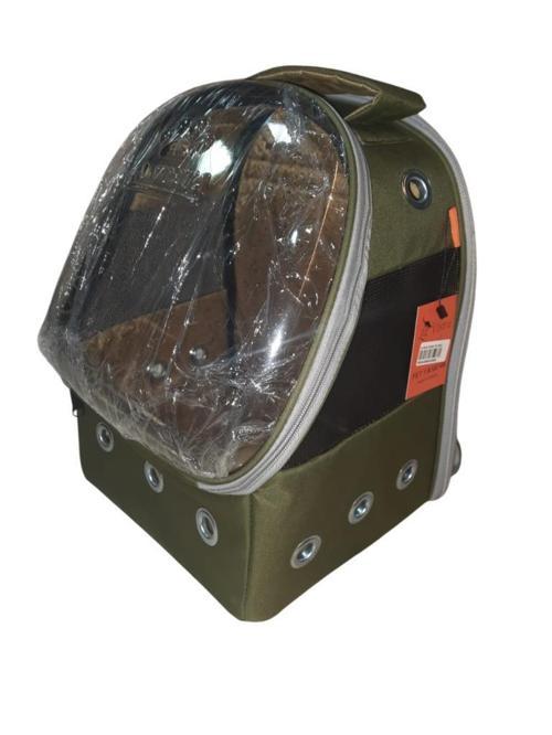 Dalton FİX Kedi, Küçük Köpek Taşıma Çantası Yeşil 30-25-45cm