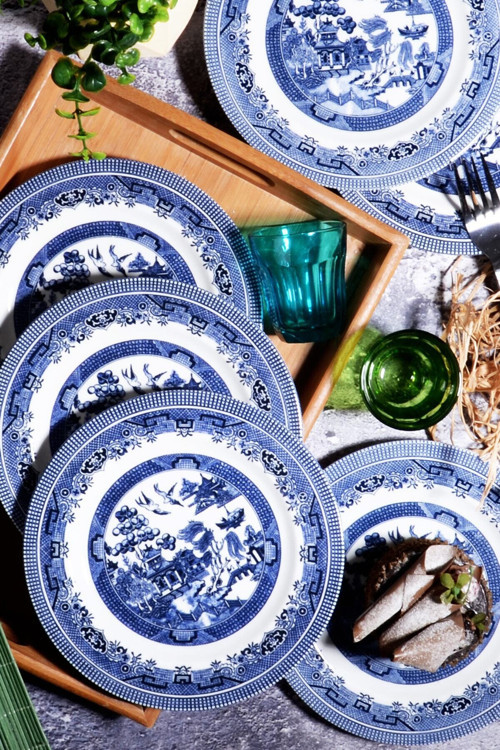 Churchill Desen Porselen 6'Lı Pasta Tabağı 20 Cm