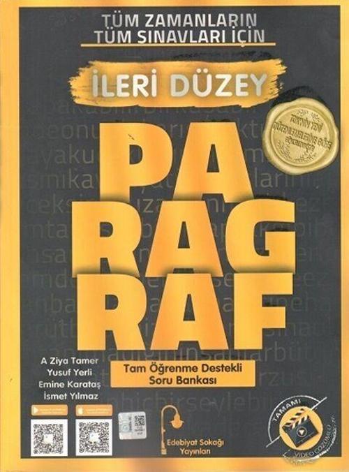Paragraf İleri Düzey Soru Bankası Edebiyat Sokağı