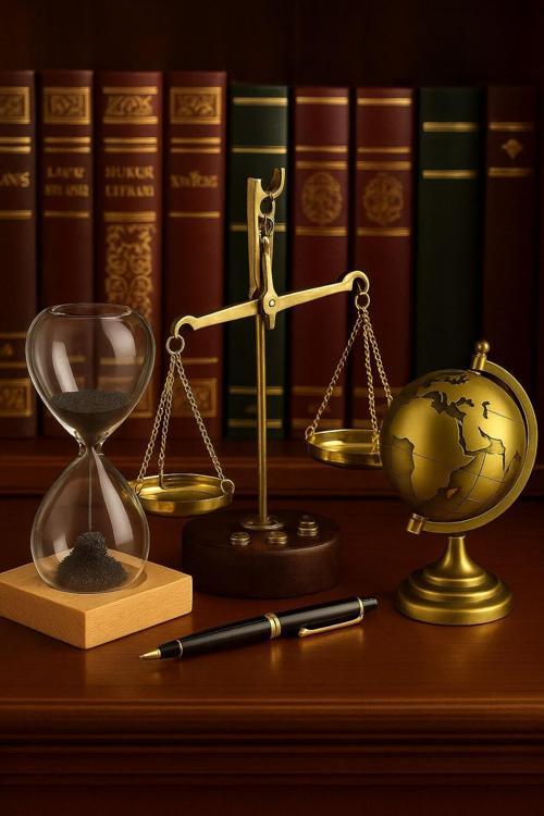 Ofisinize Masaüstü Dekoratif 3’lü Ofis Masa Seti Metal Dünya Küresi Manyetik Kum Saati Pirinç Terazi